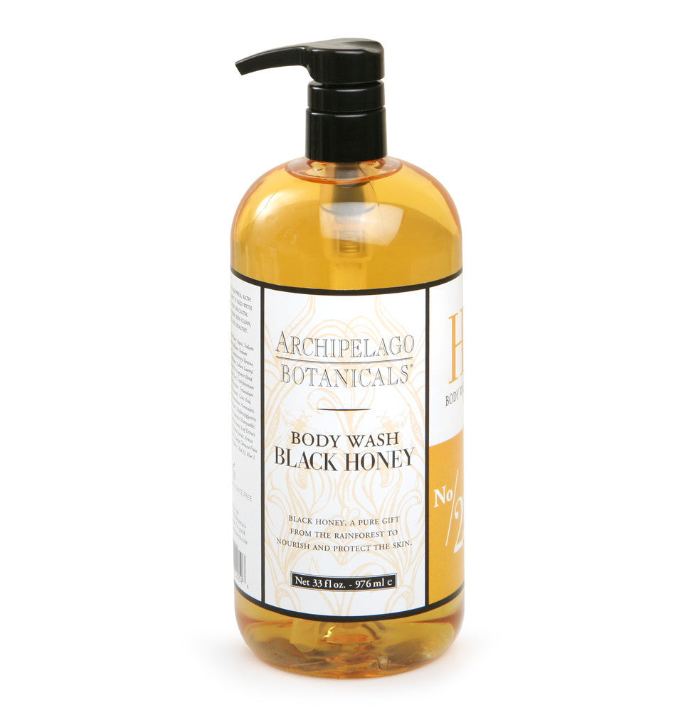 ARCHIPELAGO 33 OZ BLACK HONEY BODY WASH