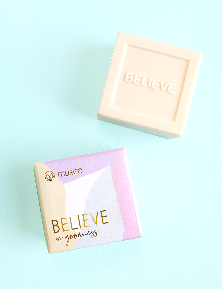 MUSEE: BELIEVE IN GOODNESS BAR SOAP
