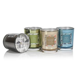 ILLUMINARIA ABSTRACT CANDLE JAR - AQUA WATERS