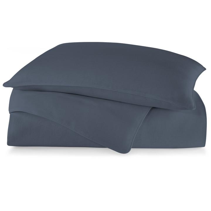 PEACOCK ALLEY LUXURY MANDALAY LINEN DUVEET COVER NAVY