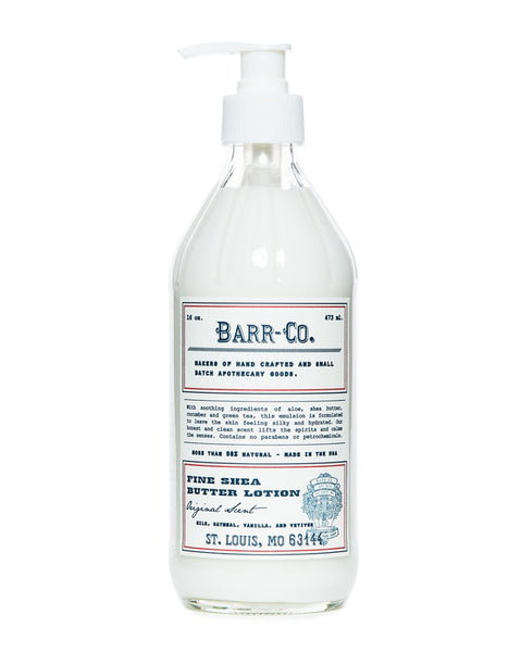 Barr-Co. Original Scent Fine Oatmeal Shea Butter Lotion