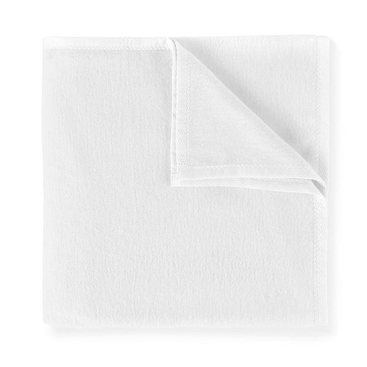 PEACOCK ALLEY ALL SEASON BLANKET  WHITE