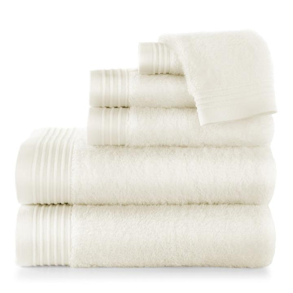 PEACOCK ALLEY BAMBOO TOWELS  IVORY