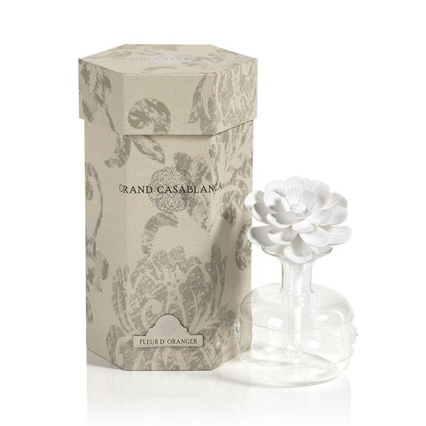 GRAND CASABLANCA PORCELAIN DIFFUSER:  FLEUR D'ORANGER