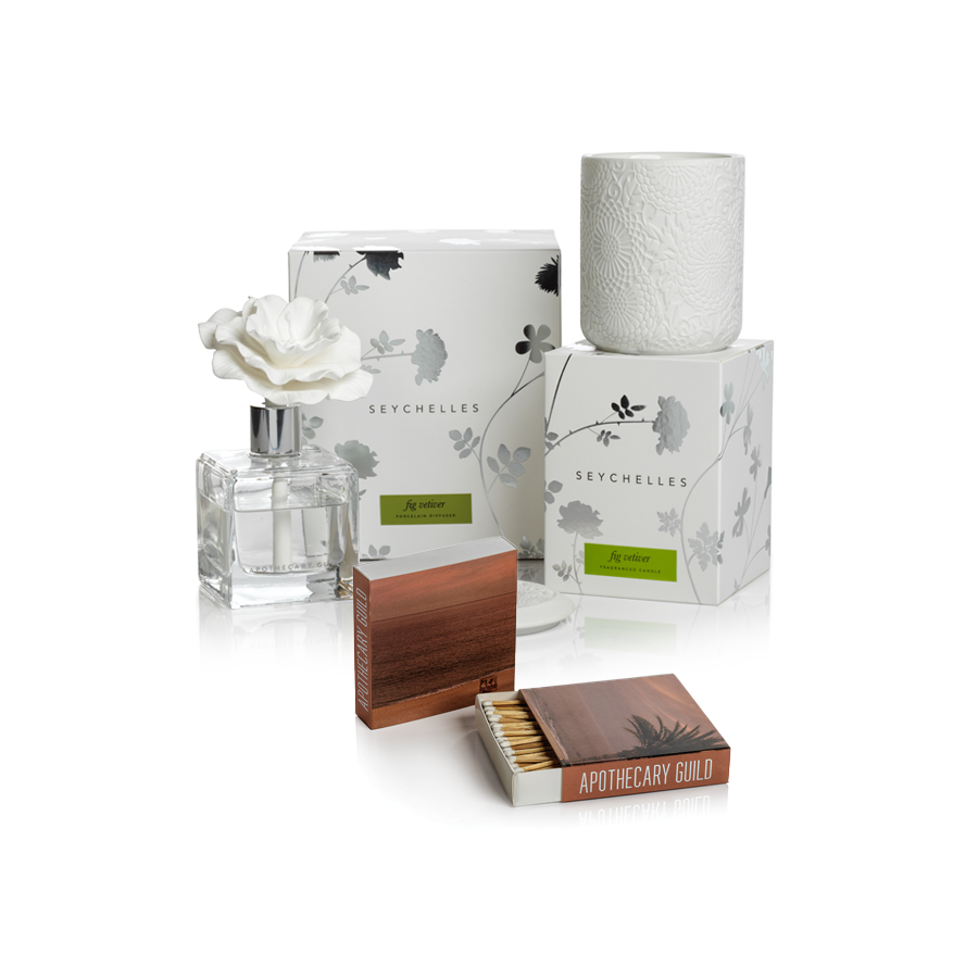 APOTHECARY GUILD SEYCHELLES GIFT SET:  FIG VETIVER